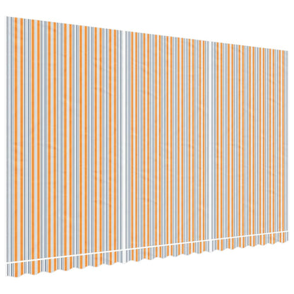 Vervangingsdoek voor luifel gestreept 5x3 m meerkleurig