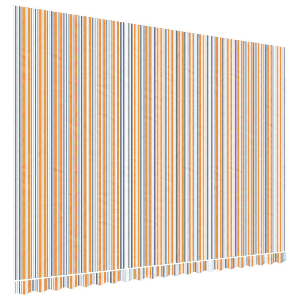 Vervangingsdoek voor luifel gestreept 5x3,5 m meerkleurig