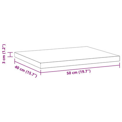 Wandschappen 2 st 50x40x3 cm roestvrijstaal zilverkleurig