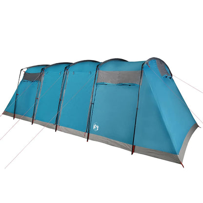 Tunneltent voor gezin 8-persoons waterdicht blauw