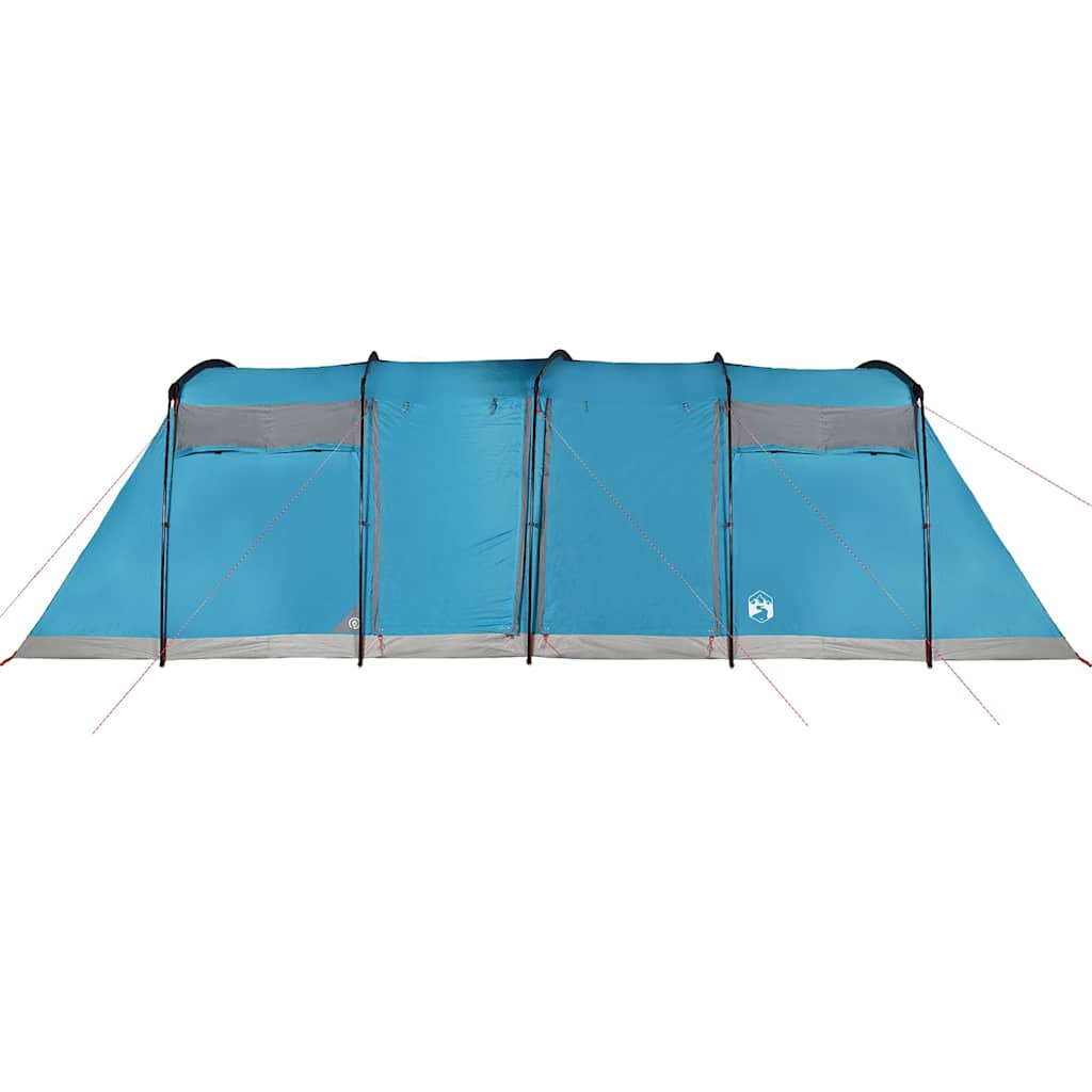 Tunneltent voor gezin 8-persoons waterdicht blauw