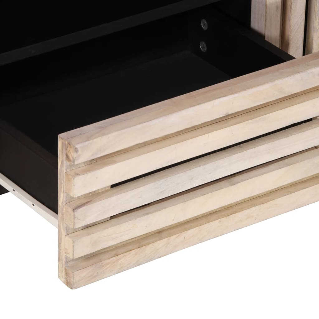 Tv-meubel 100x34x46 cm massief mangohout