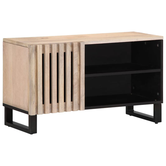 Tv-meubel 80x34x46 cm massief mangohout