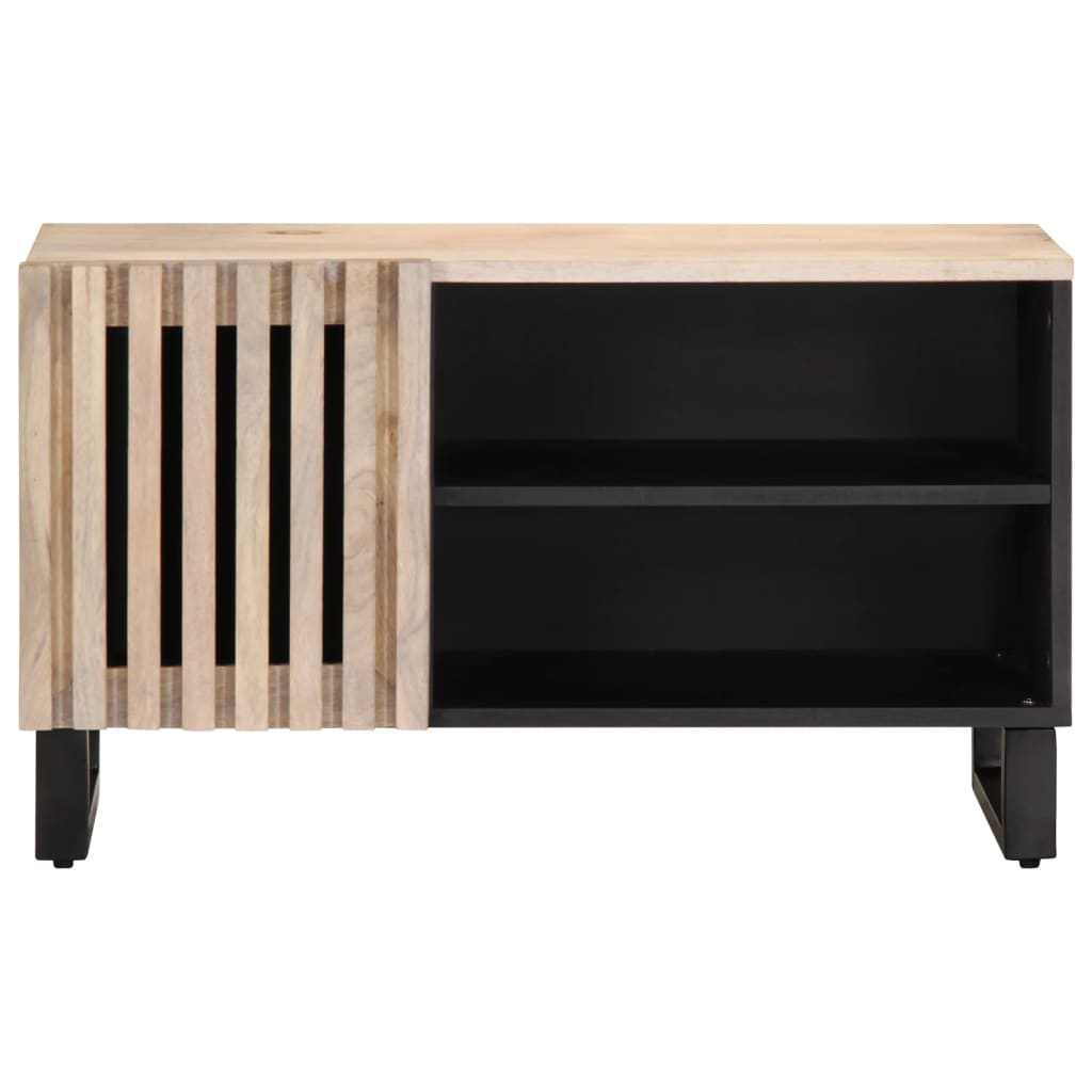 Tv-meubel 80x34x46 cm massief mangohout