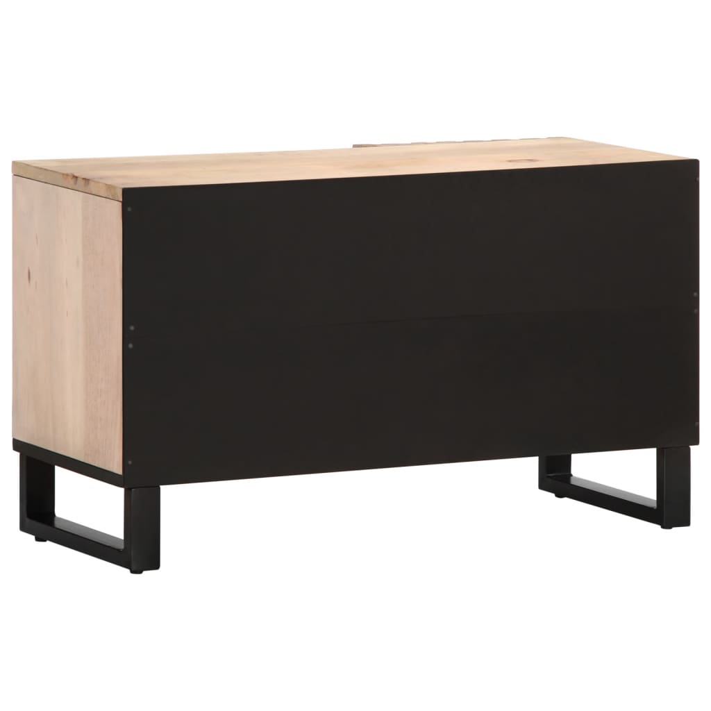 Tv-meubel 80x34x46 cm massief mangohout