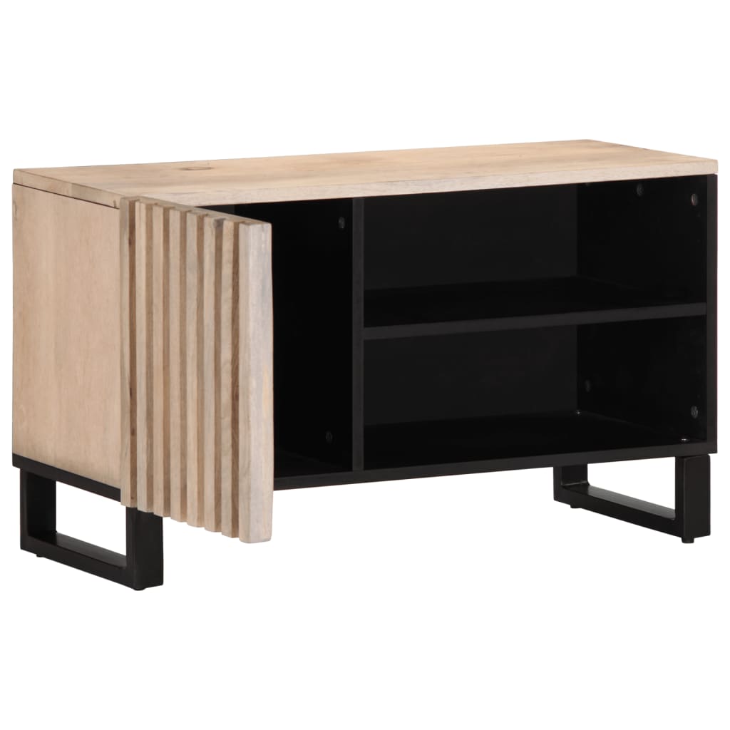 Tv-meubel 80x34x46 cm massief mangohout