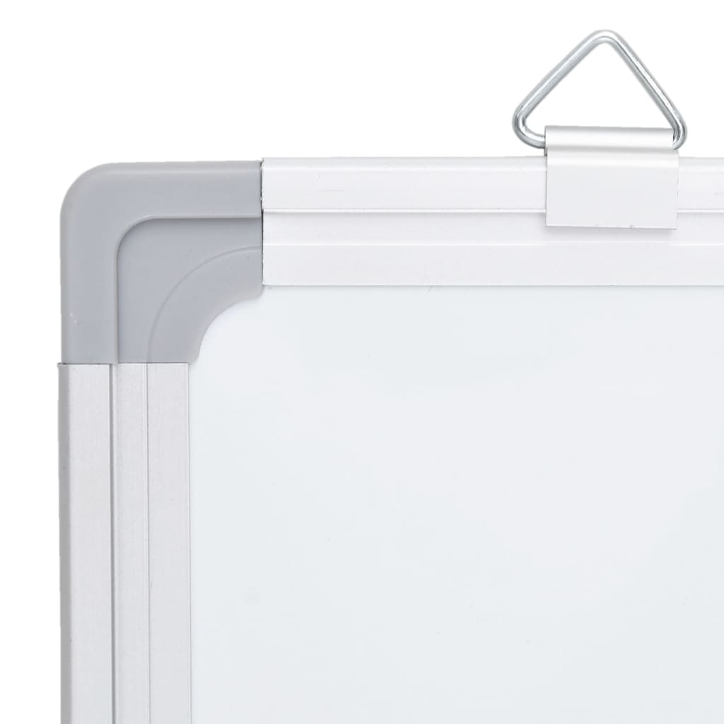 Whiteboard magnetisch inklapbaar 80x80x1,7 cm aluminium