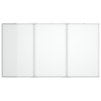 Whiteboard magnetisch inklapbaar 120x80x1,7 cm aluminium