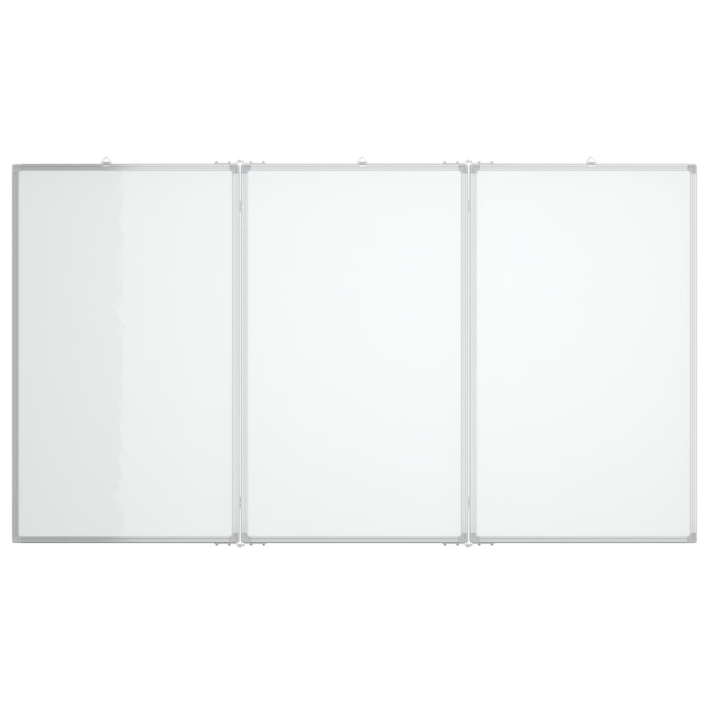 Whiteboard magnetisch inklapbaar 150x100x1,7 cm aluminium