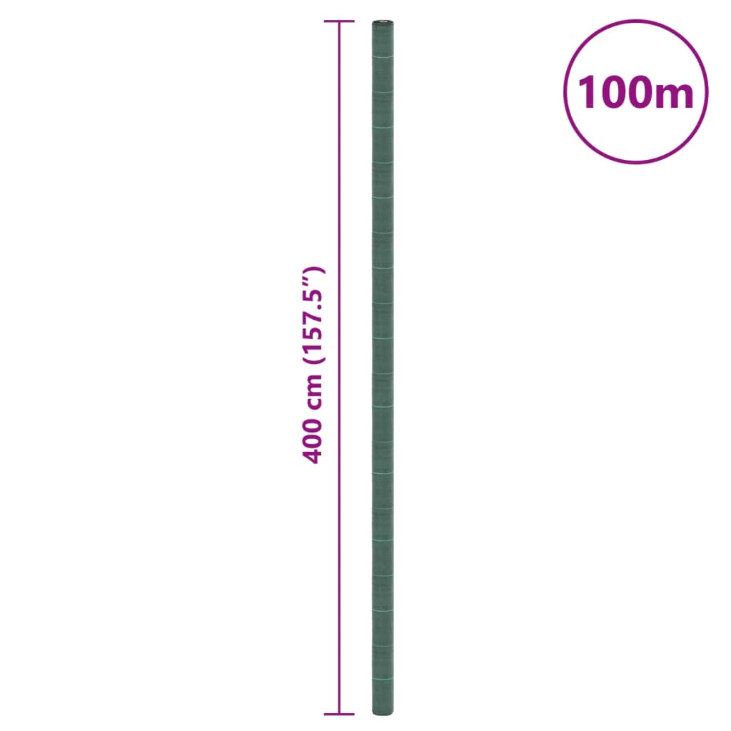 Worteldoek 4x100 m polypropeen groen