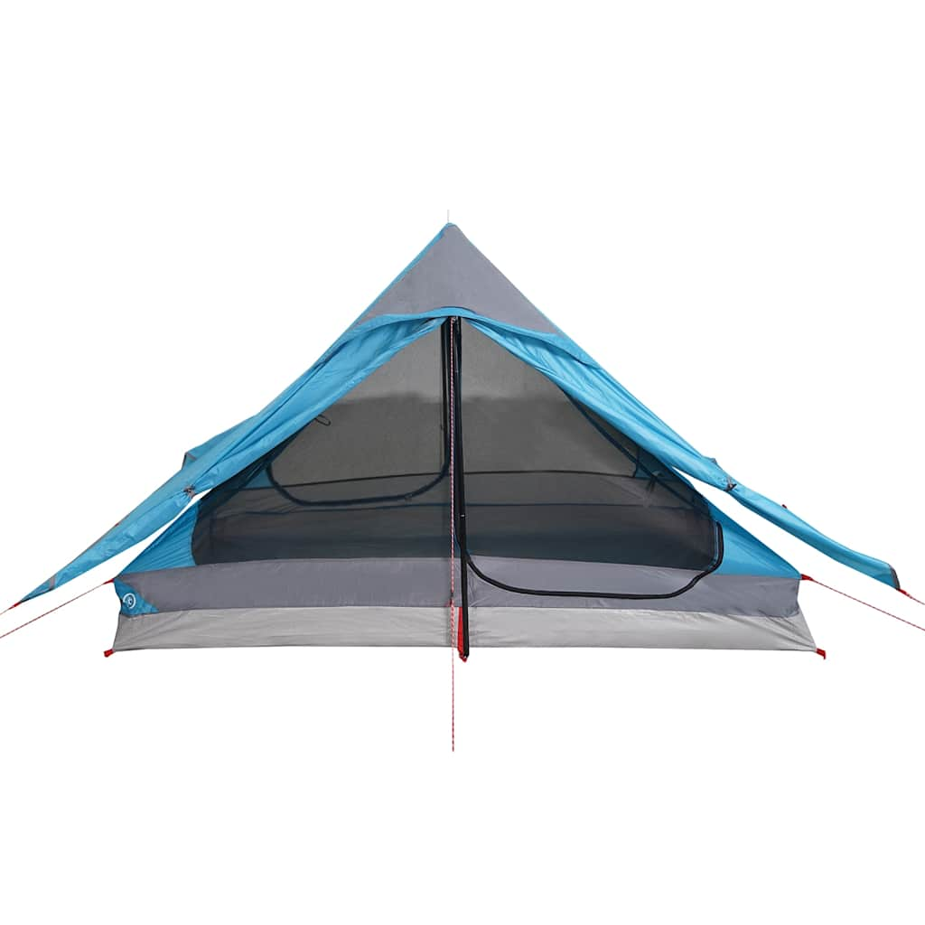 Tent 2-persoons waterdicht blauw