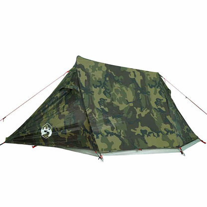 Tunneltent 2-persoons waterdicht camouflage