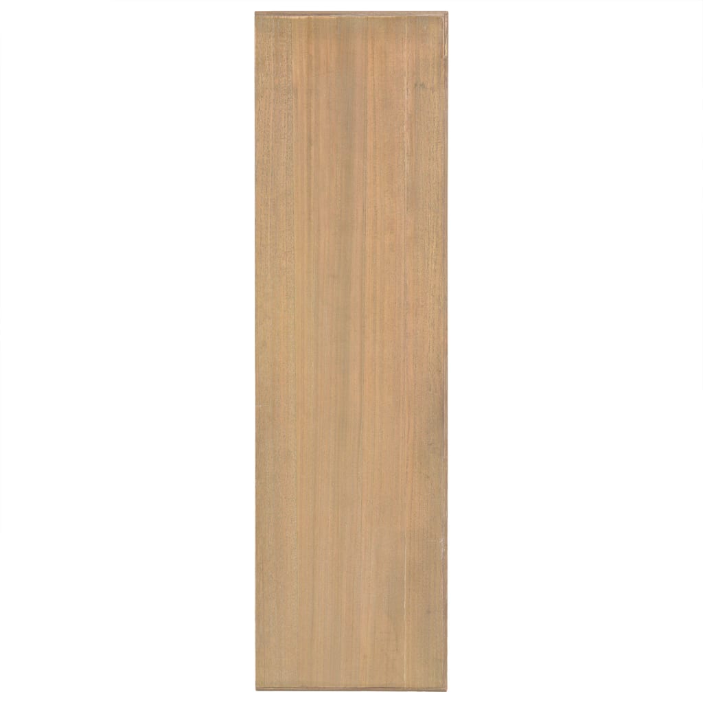 Wandtafel met 2 lades 110x35x76 cm bewerkt hout