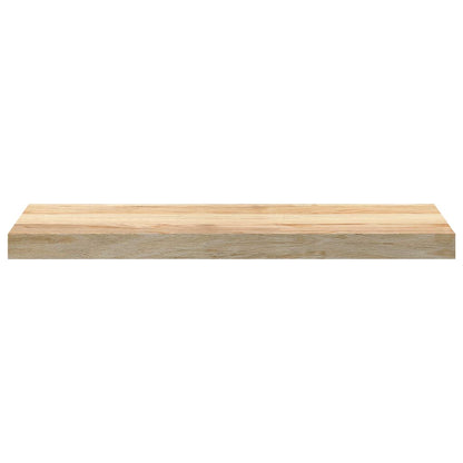 Vensterbanken 2 st onbehandeld 70x20x2 cm massief eikenhout