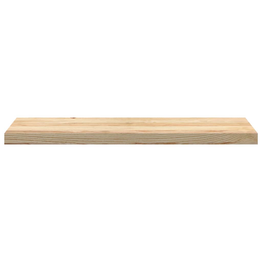 Vensterbanken 2 st onbehandeld 90x25x2 cm massief eikenhout