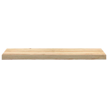 Vensterbanken 2 st onbehandeld 90x25x2 cm massief eikenhout