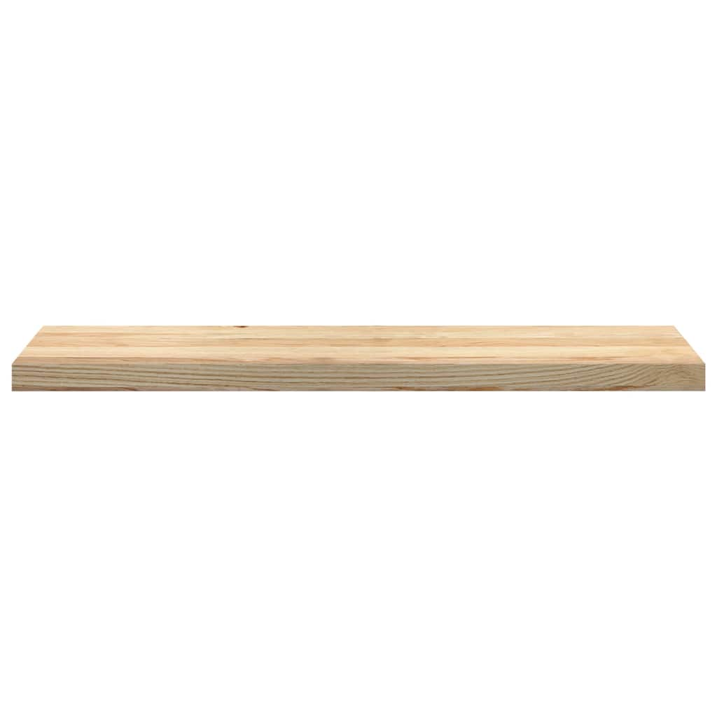 Vensterbanken 2 st onbehandeld 100x25x2 cm massief eikenhout