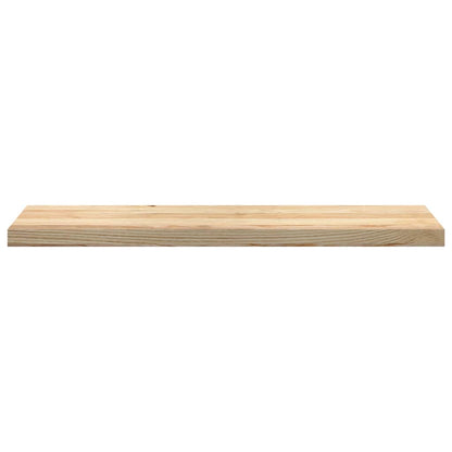 Vensterbanken 2 st onbehandeld 100x25x2 cm massief eikenhout