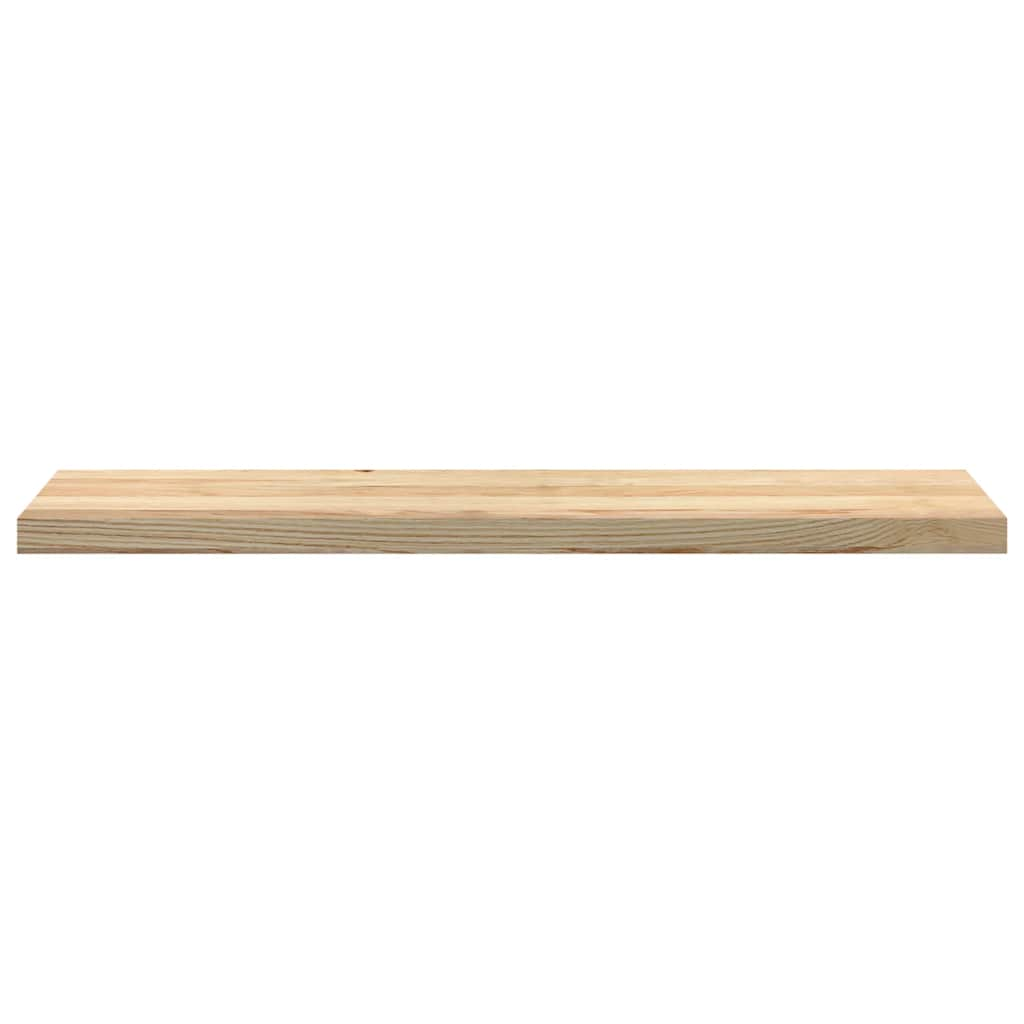 Vensterbanken 2 st onbehandeld 110x25x2 cm massief eikenhout