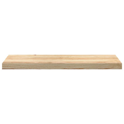 Vensterbanken 2 st onbehandeld 80x30x2 cm massief eikenhout