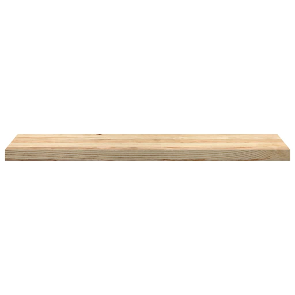 Vensterbanken 2 st onbehandeld 100x30x2 cm massief eikenhout