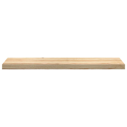 Vensterbanken 2 st onbehandeld 100x30x2 cm massief eikenhout