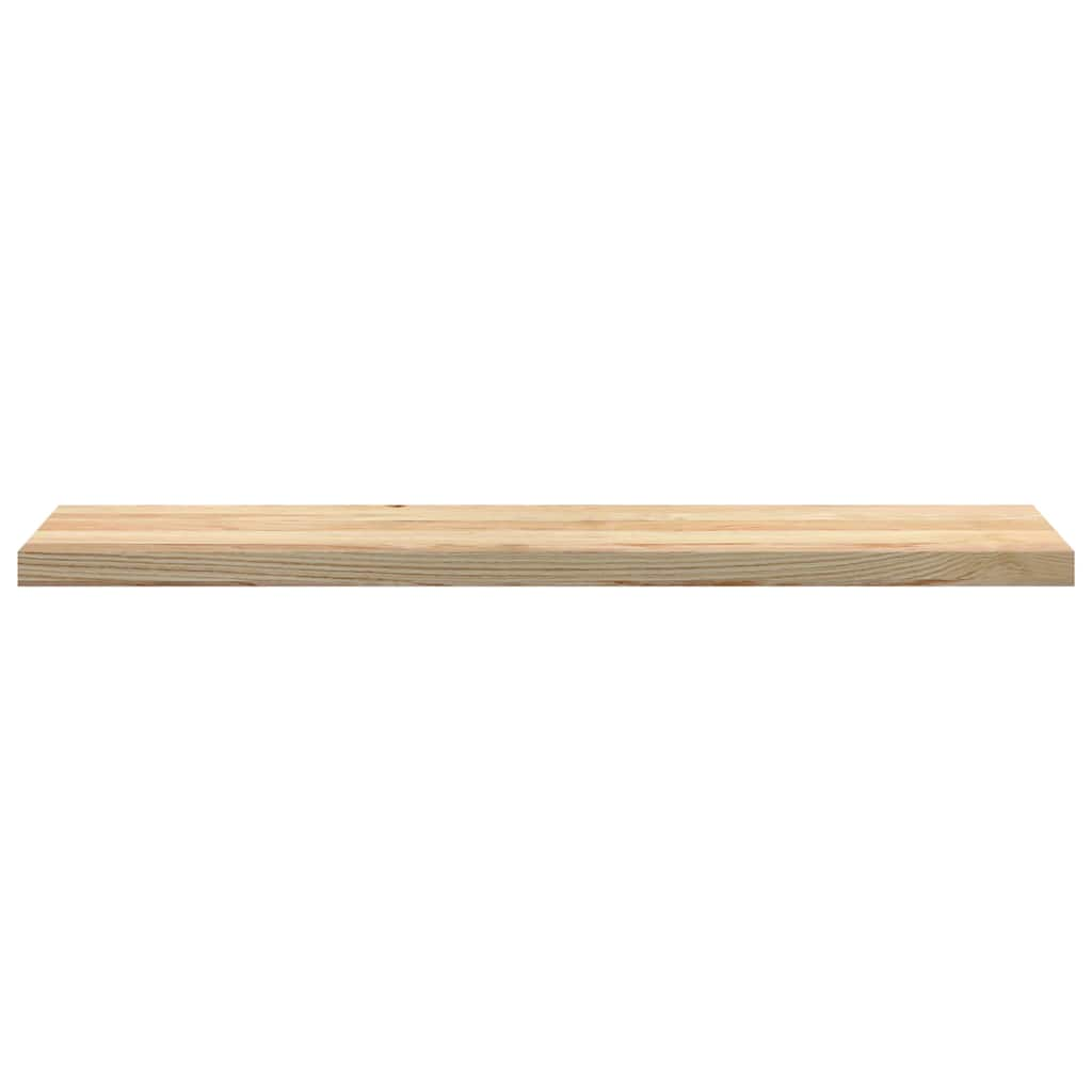 Vensterbanken 2 st onbehandeld 120x30x2 cm massief eikenhout