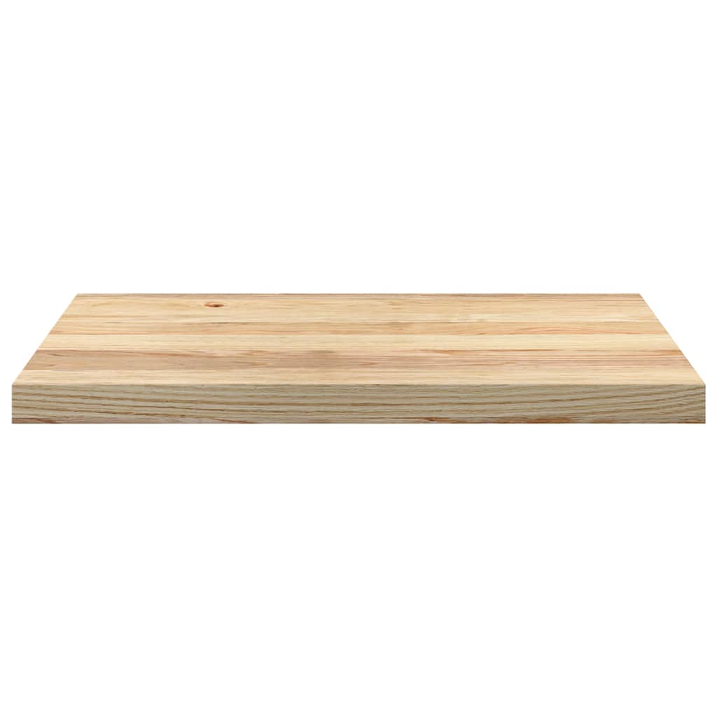 Vensterbanken 2 st onbehandeld 70x40x2 cm massief eikenhout