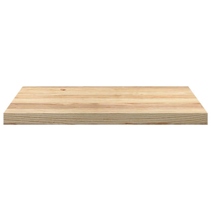 Vensterbanken 2 st onbehandeld 70x40x2 cm massief eikenhout