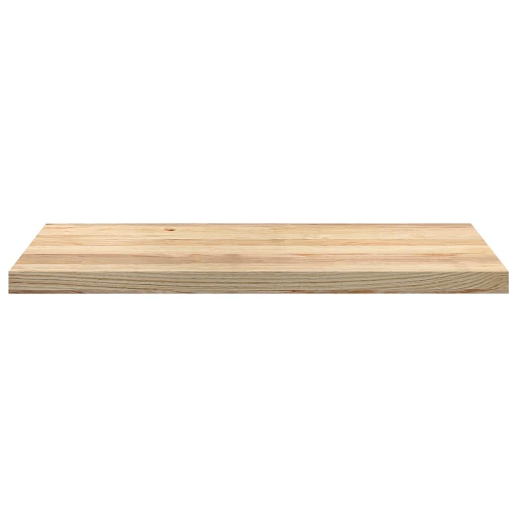 Vensterbanken 2 st onbehandeld 90x40x2 cm massief eikenhout