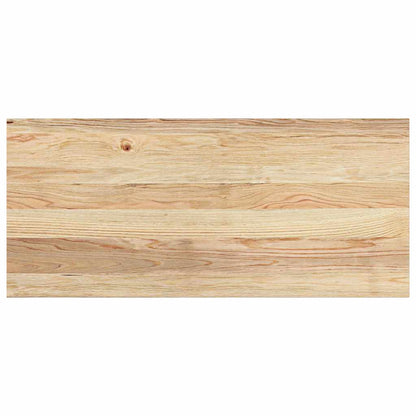 Vensterbanken 2 st onbehandeld 90x40x2 cm massief eikenhout