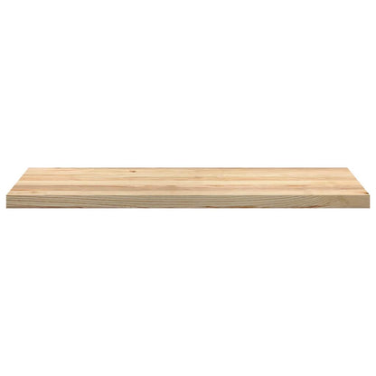 Vensterbanken 2 st onbehandeld 110x40x2 cm massief eikenhout