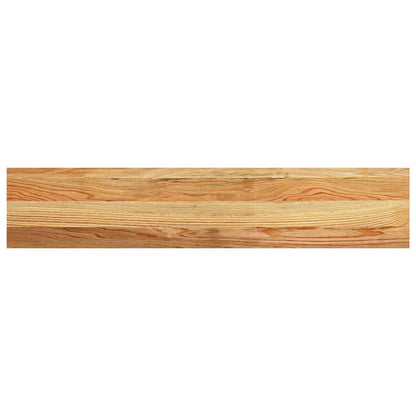 Vensterbanken 2 st 100x20x2 cm massief eikenhout lichtbruin