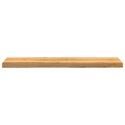 Vensterbanken 2 st 110x30x2 cm massief eikenhout lichtbruin