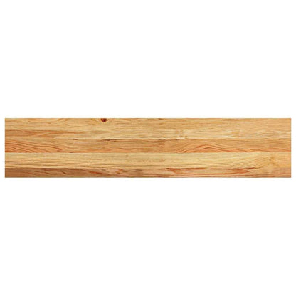 Vensterbanken 2 st 120x30x2 cm massief eikenhout lichtbruin