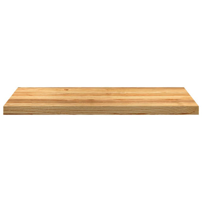 Vensterbanken 2 st 90x40x2 cm massief eikenhout lichtbruin