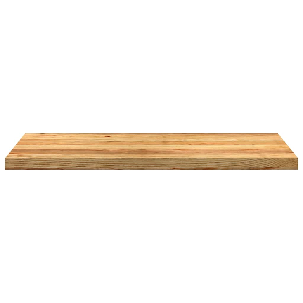 Vensterbanken 2 st 100x40x2 cm massief eikenhout lichtbruin