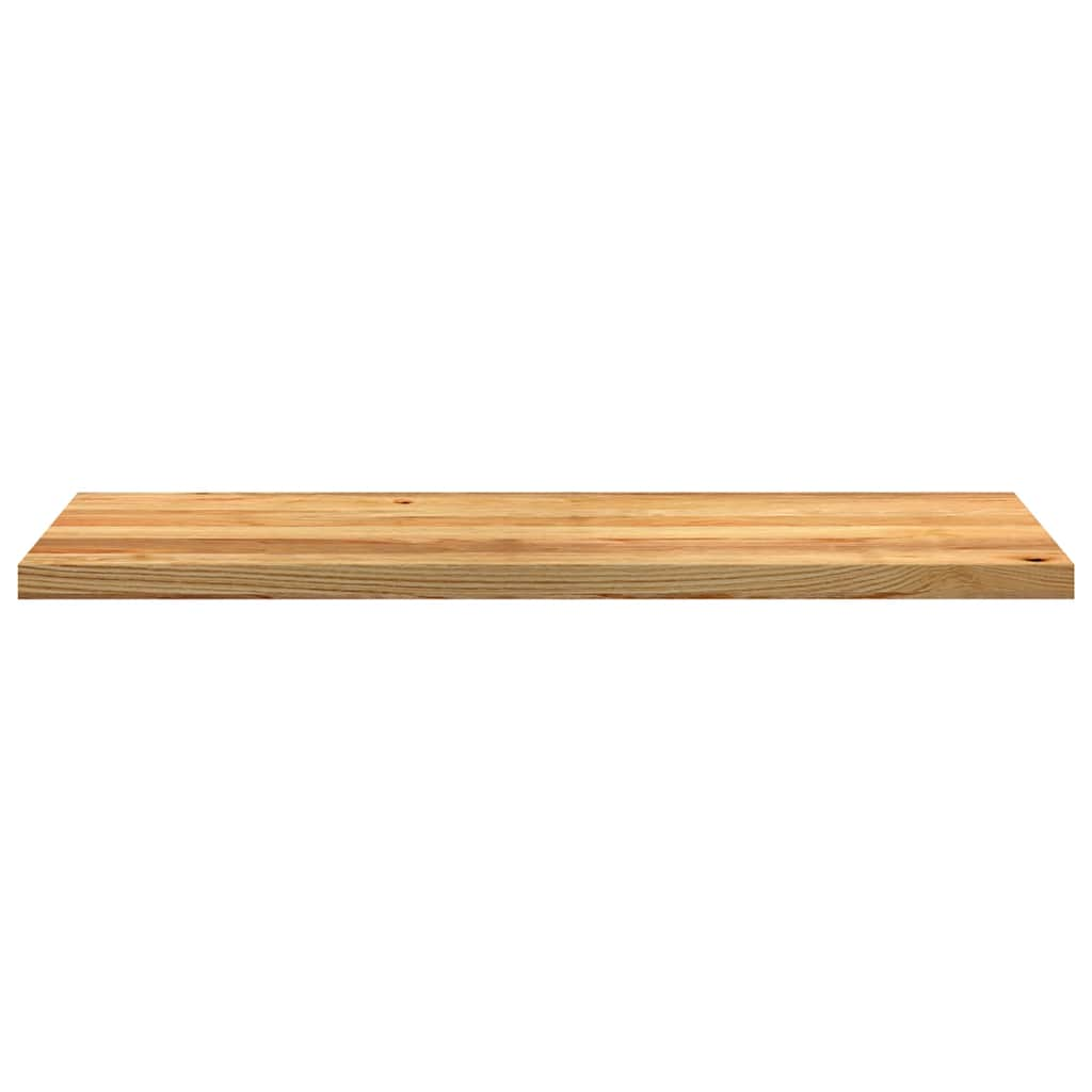 Vensterbanken 2 st 120x40x2 cm massief eikenhout lichtbruin