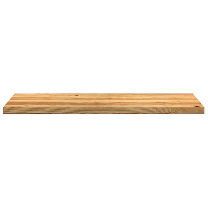 Vensterbanken 2 st 120x40x2 cm massief eikenhout lichtbruin