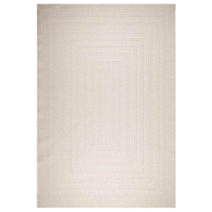 Vloerkleed ZIZUR room binnen en buiten 240x340 cm jute look