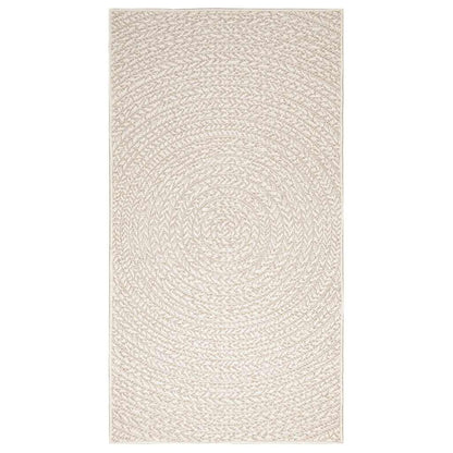 Vloerkleed ZIZUR room binnen en buiten 80x150 cm jute look