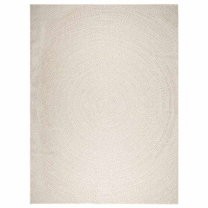 Vloerkleed ZIZUR room binnen en buiten 240x340 cm jute look