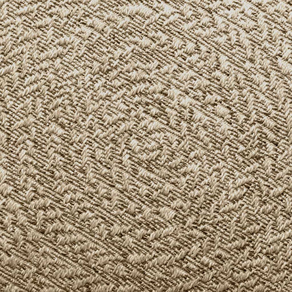 Vloerkleed ZIZUR beige binnen en buiten 240x240 cm jute look