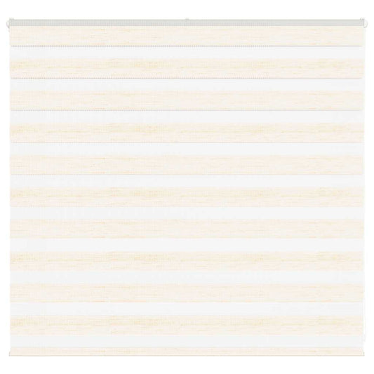 Zebra rolgordijn 165x100 cm stofbreedte 160,9 cm marmerbeige