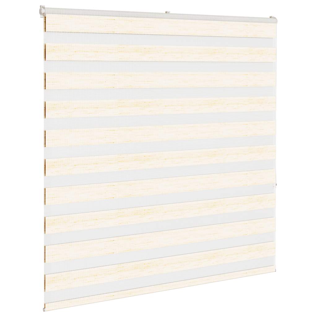 Zebra rolgordijn 150x150 cm stofbreedte 145,9cm marmerbeige