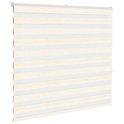 Zebra rolgordijn 155x150 cm stofbreedte 150,9cm marmerbeige