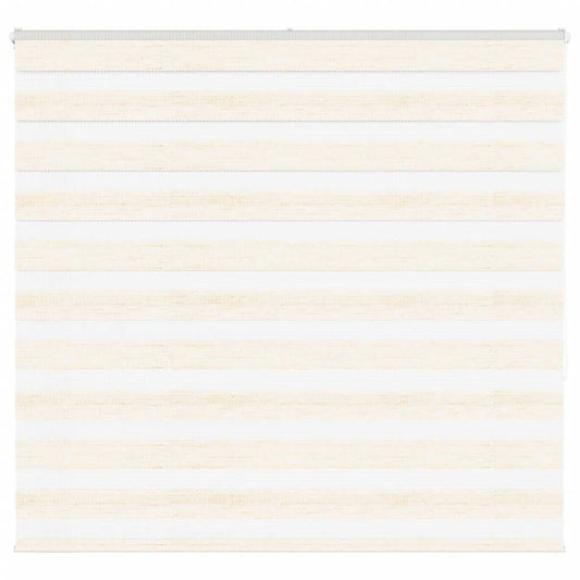 Zebra rolgordijn 160x150 cm stofbreedte 155,9 cm marmerbeige