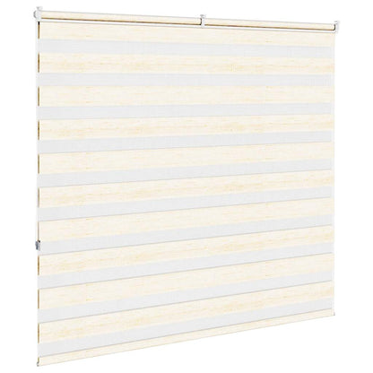 Zebra rolgordijn 165x150 cm stofbreedte 160,9cm marmerbeige