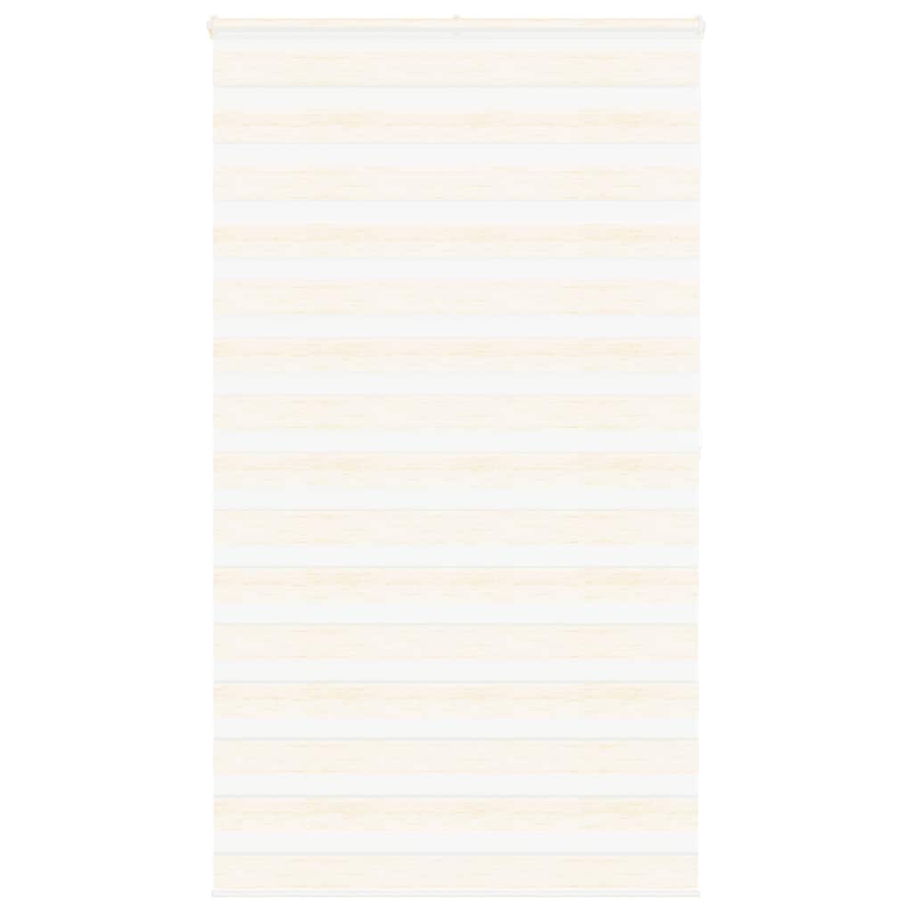 Zebra rolgordijn 130x200 cm stofbreedte 125,9 cm marmerbeige