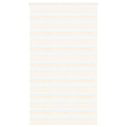 Zebra rolgordijn 130x200 cm stofbreedte 125,9 cm marmerbeige